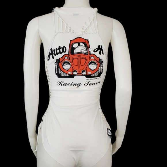 Empi Limited Edition Auto Haus WHT Cut Bodysuit - Picture 7 of 8